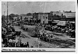 River Falls: events, parades, circus, undated