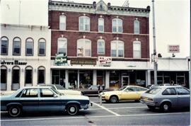 West side of Main Street in River Falls, circa 1976