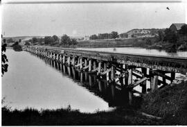 River Falls: Roads and bridges, Railroad bridge, undated