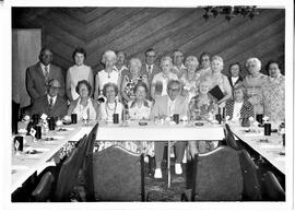 River Falls: Schools, public, people/students, class of 1927, L to R; seated: Leo Kauphusman, Wil...