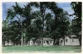 Cabins at Camp Northland Resort on Clam Lake, Town of Meenon, Burnett County, Wisconsin