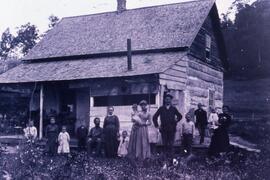 George De Long family, circa 1890