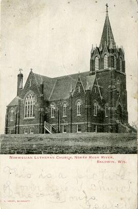 Norwegian Lutheran Church, North Rush River, Baldwin, Wisconsin