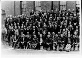 Hudson: railroads, C. St. P., M & O, shop force, undated