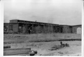 Hudson: railroads, N. Hudson train shops, undated