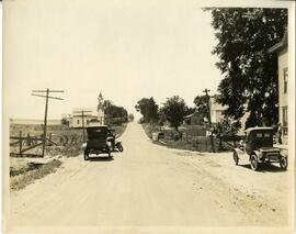 Gilman or Spring Lake Township, Near Elmwood, Pierce County, car accident, 1926