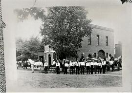 Hudson: Miscellaneous, public services, fire department, circa 1900