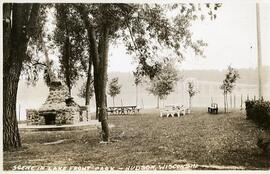 Scene in Lake Front Park - Hudson, Wisconsin