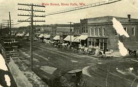 Main Street, River Falls, Pierce County, Wisconsin