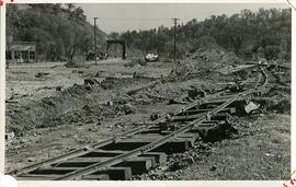 Post-flood damage, Spring Valley, Wisconsin