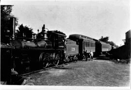 Ellsworth: Railroads, train East Ellsworth, undated