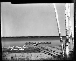 Burnett County: Meenon Township, Siren WIS, Little Clam Lake, circa 1940