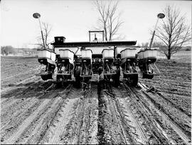 John Deere corn planter, circa 1979