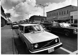 Businesses on Main Street in River Falls, circa 1976