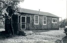 Cabin #2, Cedar Cabins, Fish Lake, P. O. Webb Lake, Wisconsin