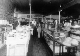 Burnett County: Businesses, miscellaneous, interior of store, undated