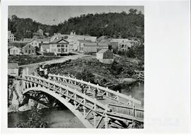 Taylors Falls: Views, from the east, from St. Croix Falls to Taylors Falls, undated