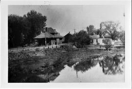 River Falls railroad depot, undated