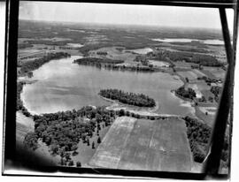 Burnett County: Wood River Township, Grantsburg WIS, Little Wood Lake, circa 1939