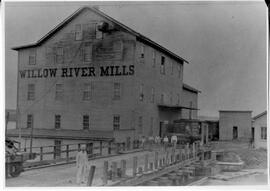 Hudson: Businesses, Willow River Mills, undated