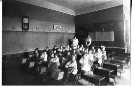 River Falls: Schools,  public, people/students, 1st and 2nd graders, undated