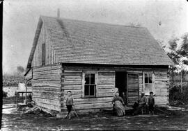 Burnett County: Miscellaneous, Dr. Akers homestead, exterior, undated