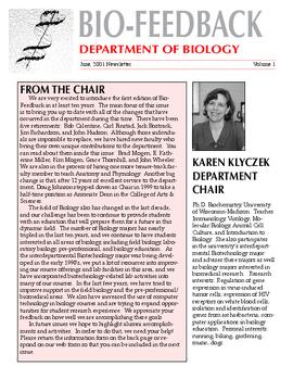 Volume 1,  June 2001.