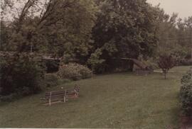Heritage park and bridge, May 1982.