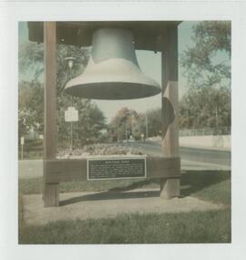 Fire bell memorial at Heritage park